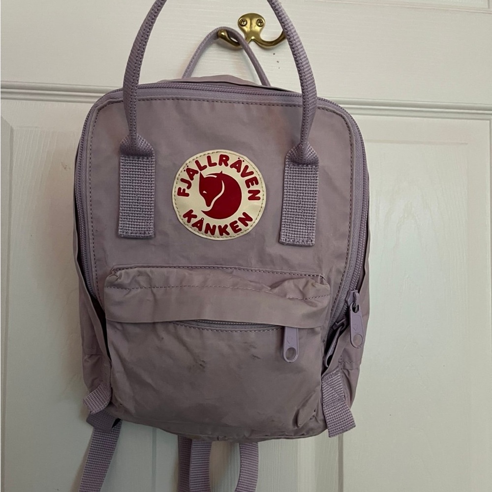 Fjallraven Kanken Lilac Mini Backpack